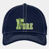 Stretch Mesh Contrast Stitch Cap Thumbnail