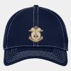 Stretch Mesh Contrast Stitch Cap Thumbnail