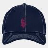 Stretch Mesh Contrast Stitch Cap Thumbnail