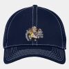 Stretch Mesh Contrast Stitch Cap Thumbnail
