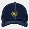 Stretch Mesh Contrast Stitch Cap Thumbnail
