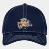 Stretch Mesh Contrast Stitch Cap Thumbnail