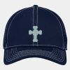Stretch Mesh Contrast Stitch Cap Thumbnail
