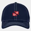 Stretch Mesh Contrast Stitch Cap Thumbnail