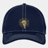 Stretch Mesh Contrast Stitch Cap Thumbnail