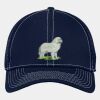 Stretch Mesh Contrast Stitch Cap Thumbnail