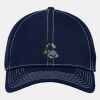Stretch Mesh Contrast Stitch Cap Thumbnail