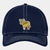 Stretch Mesh Contrast Stitch Cap Thumbnail