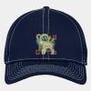 Stretch Mesh Contrast Stitch Cap Thumbnail