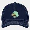 Stretch Mesh Contrast Stitch Cap Thumbnail
