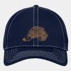 Stretch Mesh Contrast Stitch Cap Thumbnail