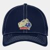 Stretch Mesh Contrast Stitch Cap Thumbnail