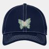 Stretch Mesh Contrast Stitch Cap Thumbnail