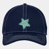 Stretch Mesh Contrast Stitch Cap Thumbnail