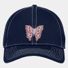 Stretch Mesh Contrast Stitch Cap Thumbnail