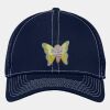 Stretch Mesh Contrast Stitch Cap Thumbnail