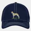 Stretch Mesh Contrast Stitch Cap Thumbnail