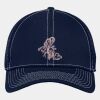 Stretch Mesh Contrast Stitch Cap Thumbnail