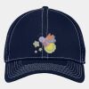 Stretch Mesh Contrast Stitch Cap Thumbnail