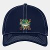 Stretch Mesh Contrast Stitch Cap Thumbnail