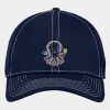 Stretch Mesh Contrast Stitch Cap Thumbnail