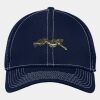 Stretch Mesh Contrast Stitch Cap Thumbnail