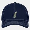 Stretch Mesh Contrast Stitch Cap Thumbnail
