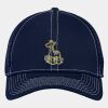 Stretch Mesh Contrast Stitch Cap Thumbnail