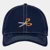 Stretch Mesh Contrast Stitch Cap Thumbnail