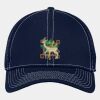 Stretch Mesh Contrast Stitch Cap Thumbnail