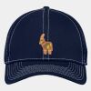 Stretch Mesh Contrast Stitch Cap Thumbnail