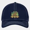 Stretch Mesh Contrast Stitch Cap Thumbnail