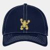 Stretch Mesh Contrast Stitch Cap Thumbnail