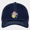 Stretch Mesh Contrast Stitch Cap Thumbnail