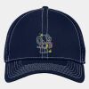 Stretch Mesh Contrast Stitch Cap Thumbnail