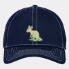 Stretch Mesh Contrast Stitch Cap Thumbnail