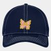 Stretch Mesh Contrast Stitch Cap Thumbnail