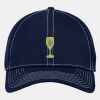 Stretch Mesh Contrast Stitch Cap Thumbnail