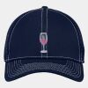 Stretch Mesh Contrast Stitch Cap Thumbnail