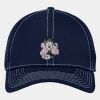 Stretch Mesh Contrast Stitch Cap Thumbnail