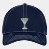 Stretch Mesh Contrast Stitch Cap Thumbnail
