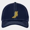 Stretch Mesh Contrast Stitch Cap Thumbnail