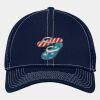 Stretch Mesh Contrast Stitch Cap Thumbnail