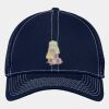 Stretch Mesh Contrast Stitch Cap Thumbnail