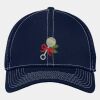 Stretch Mesh Contrast Stitch Cap Thumbnail