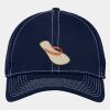 Stretch Mesh Contrast Stitch Cap Thumbnail