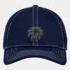 Stretch Mesh Contrast Stitch Cap Thumbnail