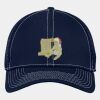 Stretch Mesh Contrast Stitch Cap Thumbnail