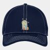 Stretch Mesh Contrast Stitch Cap Thumbnail
