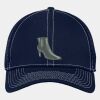 Stretch Mesh Contrast Stitch Cap Thumbnail
